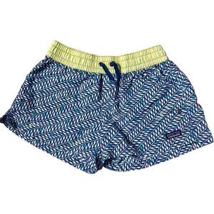 Patagonia Blue and Green Girl shorts size XL